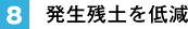 8. 発生残土を低減